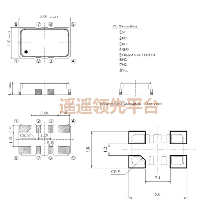 XNCLH26M000THJA2P0,Murata村田3044永利集团,XNCLH有源振荡器 XNCLH26M000THJA2P0,Murata村田3044永利集团,XNCLH有源振荡器