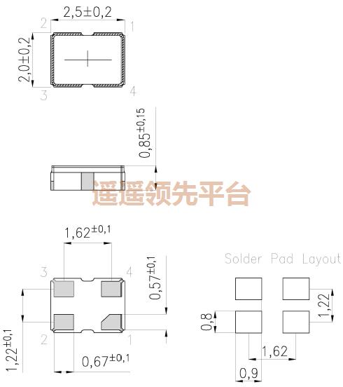 XO-25A55125FHJT-LF-100.000MHz,KVGŷʯӢ3044,XO-25000E3044