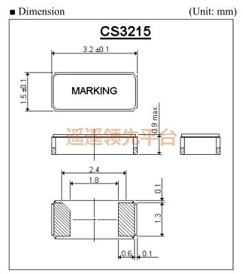 CS3215-32.768KHz-12.5-TR,ITTIԴƬ3044,CS32153044