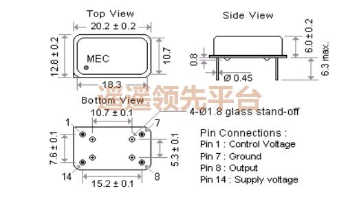 5G14-B-100N-35.328,台湾MERCURY有源3044永利集团,G14有源石英进口3044永利集团
