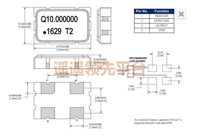 QTCC350LD16-50.000MHz,Q-TECH欧美3044永利集团,QTCC350有源石英振荡器 QTCC350LD16-50.000MHz,Q-TECH欧美3044永利集团,QTCC350有源石英振荡器